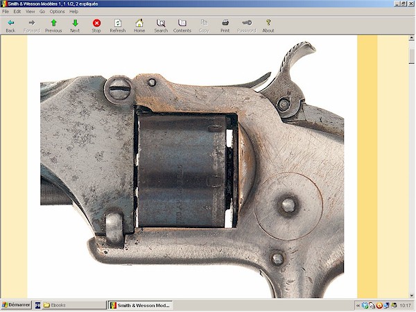 Revolvers Smith et Wesson tip-up