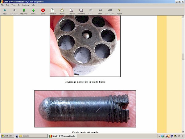 Revolvers Smith et Wesson tip-up