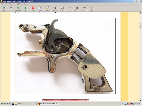 Revolvers Smith et Wesson tip-up