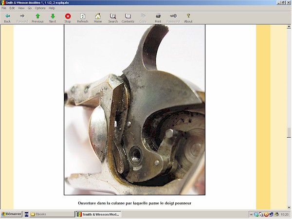 Revolvers Smith et Wesson tip-up