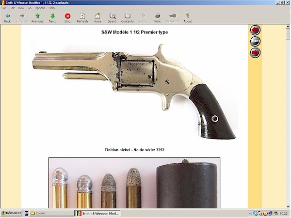 Revolvers Smith et Wesson tip-up