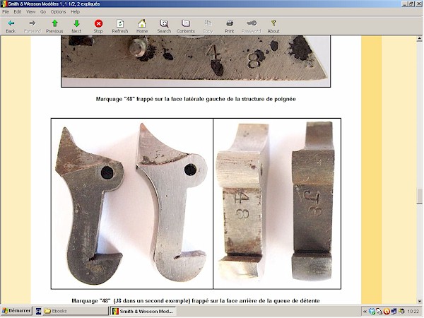 Revolvers Smith et Wesson tip-up