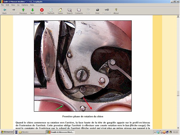 Revolvers Smith et Wesson tip-up