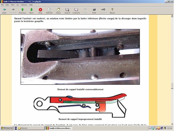 Revolvers Smith et Wesson tip-up