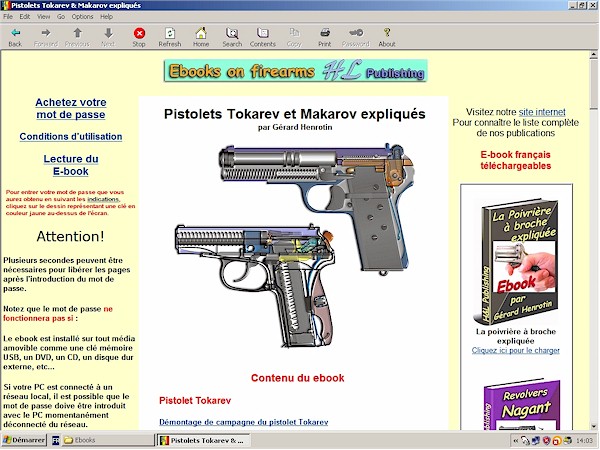 pistolets Tokarev et Makarov