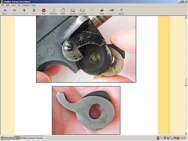webley mark VI revolver