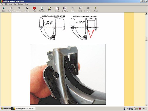 webley mark VI revolver