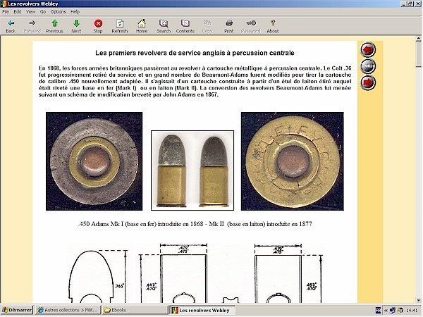webley mark I revolver cartridge 