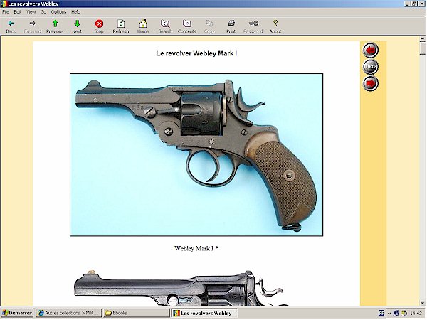 webley mark I revolver 