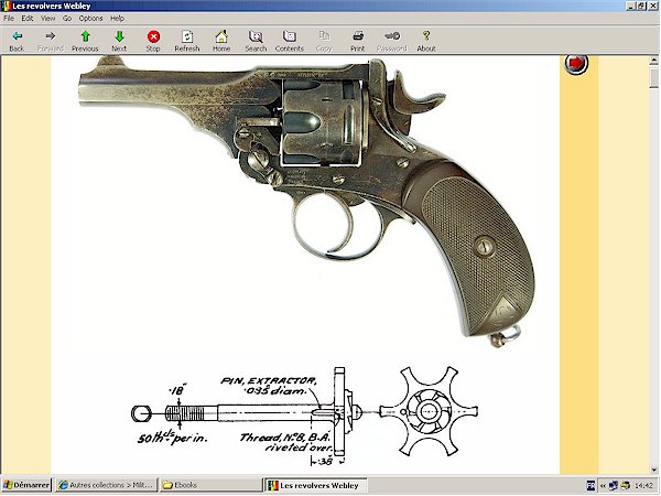 webley mark III revolver 