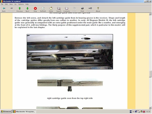 Winchester 94 disassembling